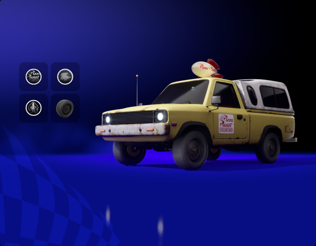 Комплект «Внедорожник „Планеты Пицца“»