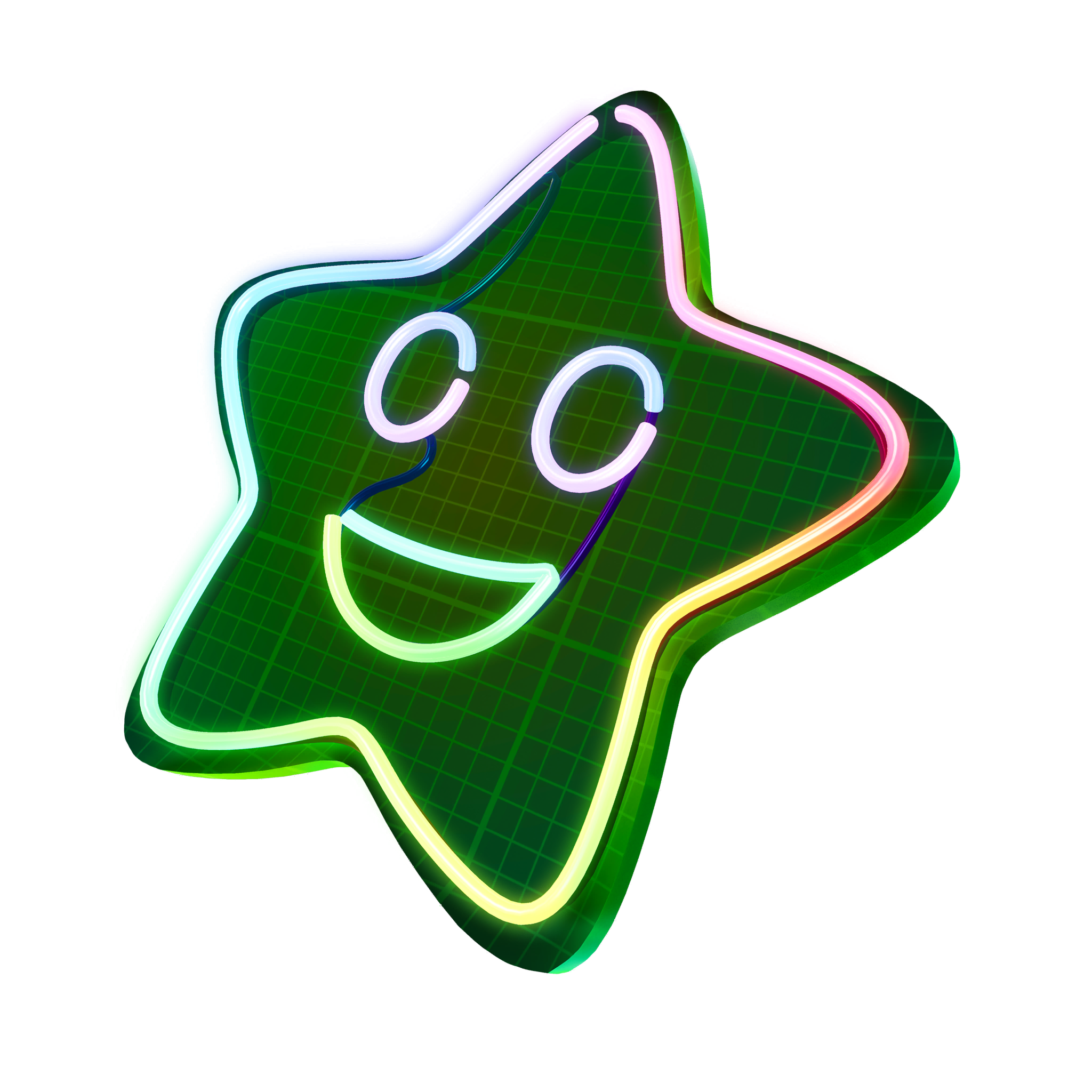 Неоновая звезда