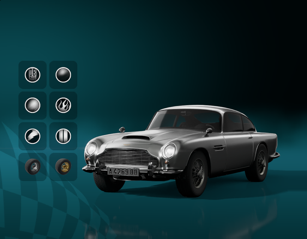 Комплект «Aston Martin DB5 агента 007»