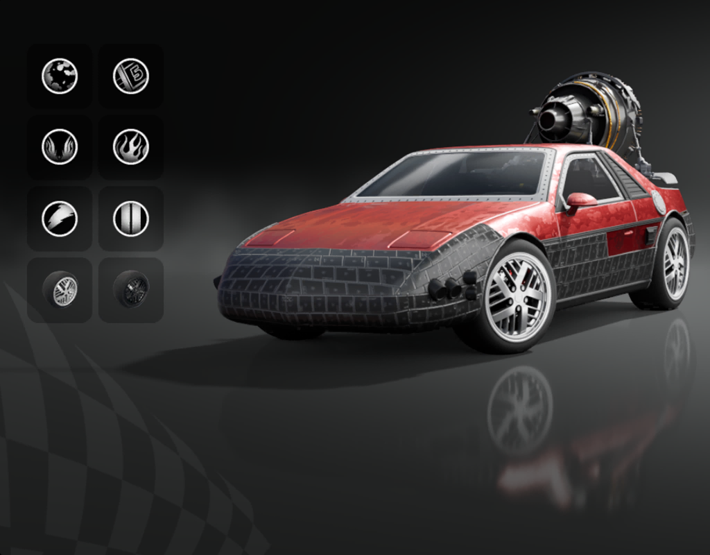 Комплект «Pontiac Fiero из „Форсажа“»