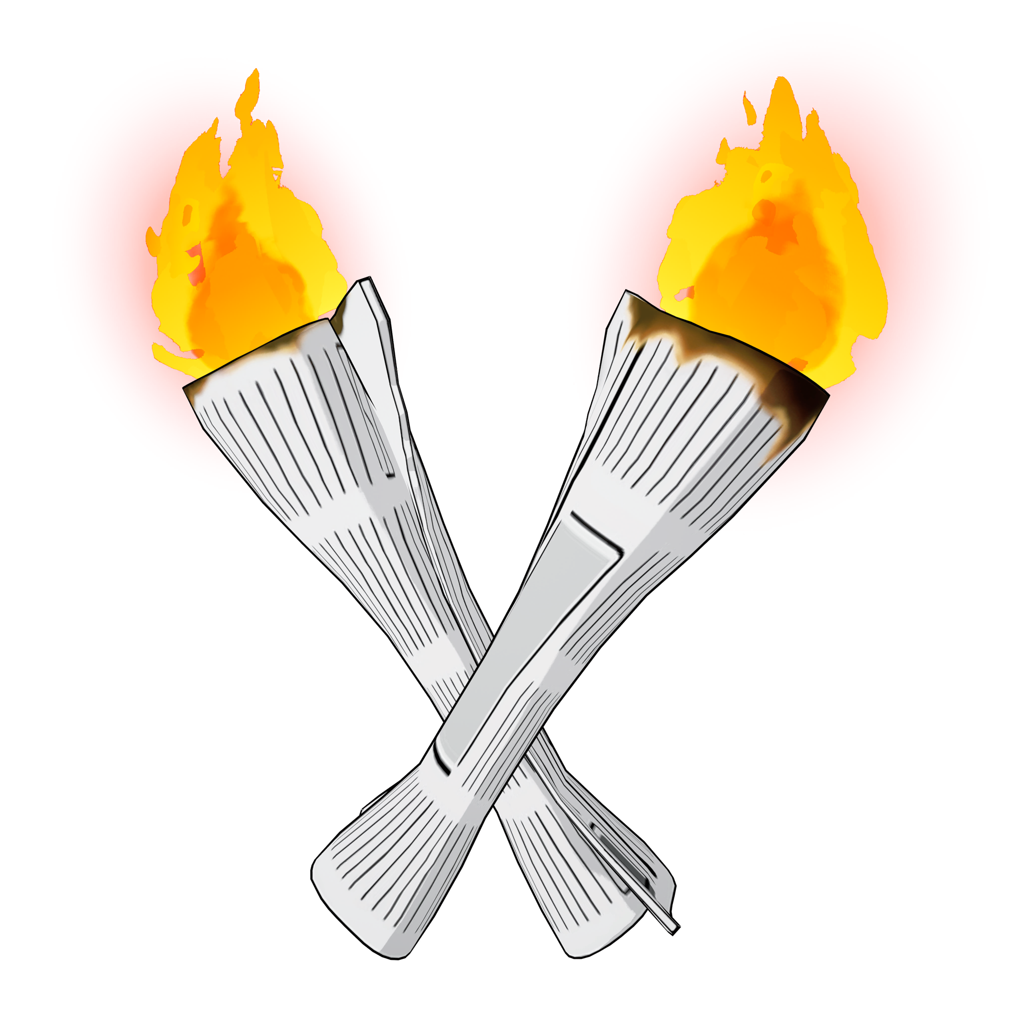 Горящие газеты