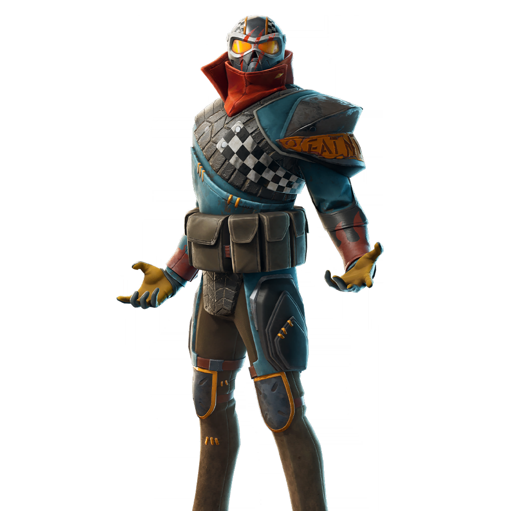 Мощный суровый боец пустошей