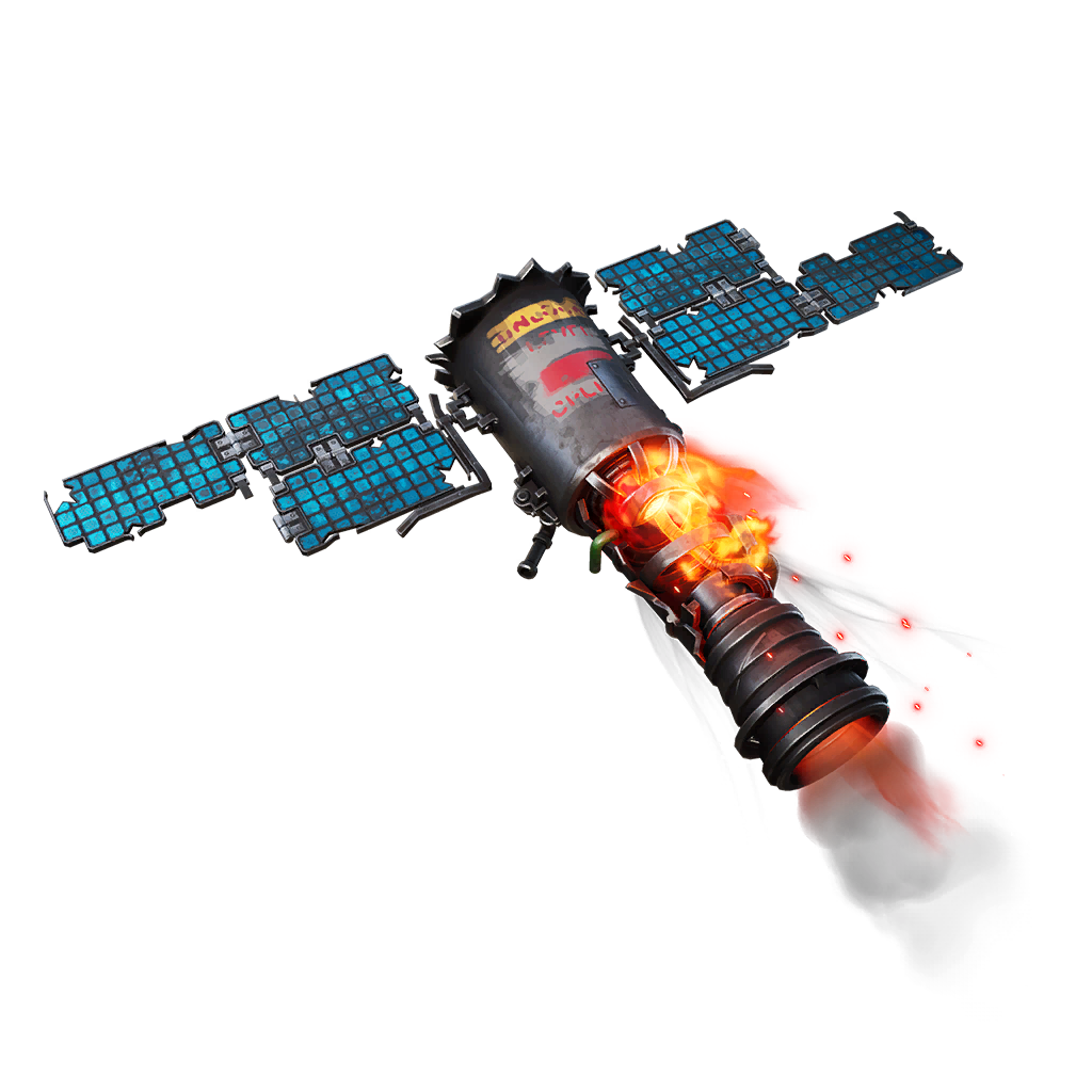 Сгоревший спутник