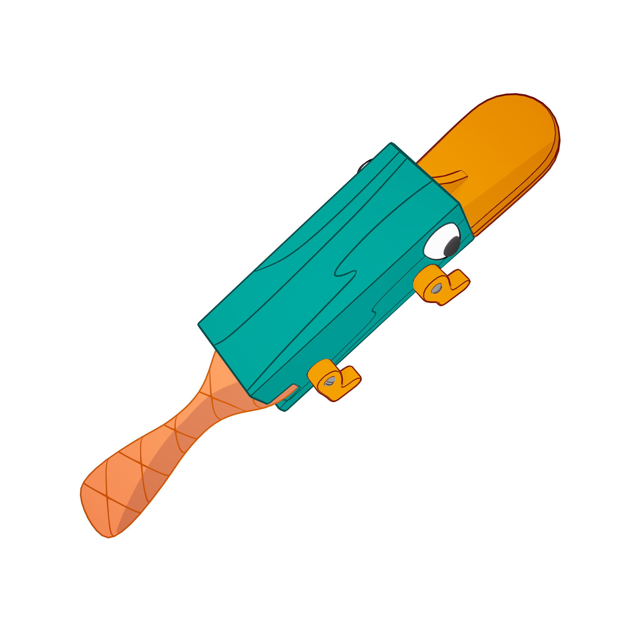 Деревянный утконос