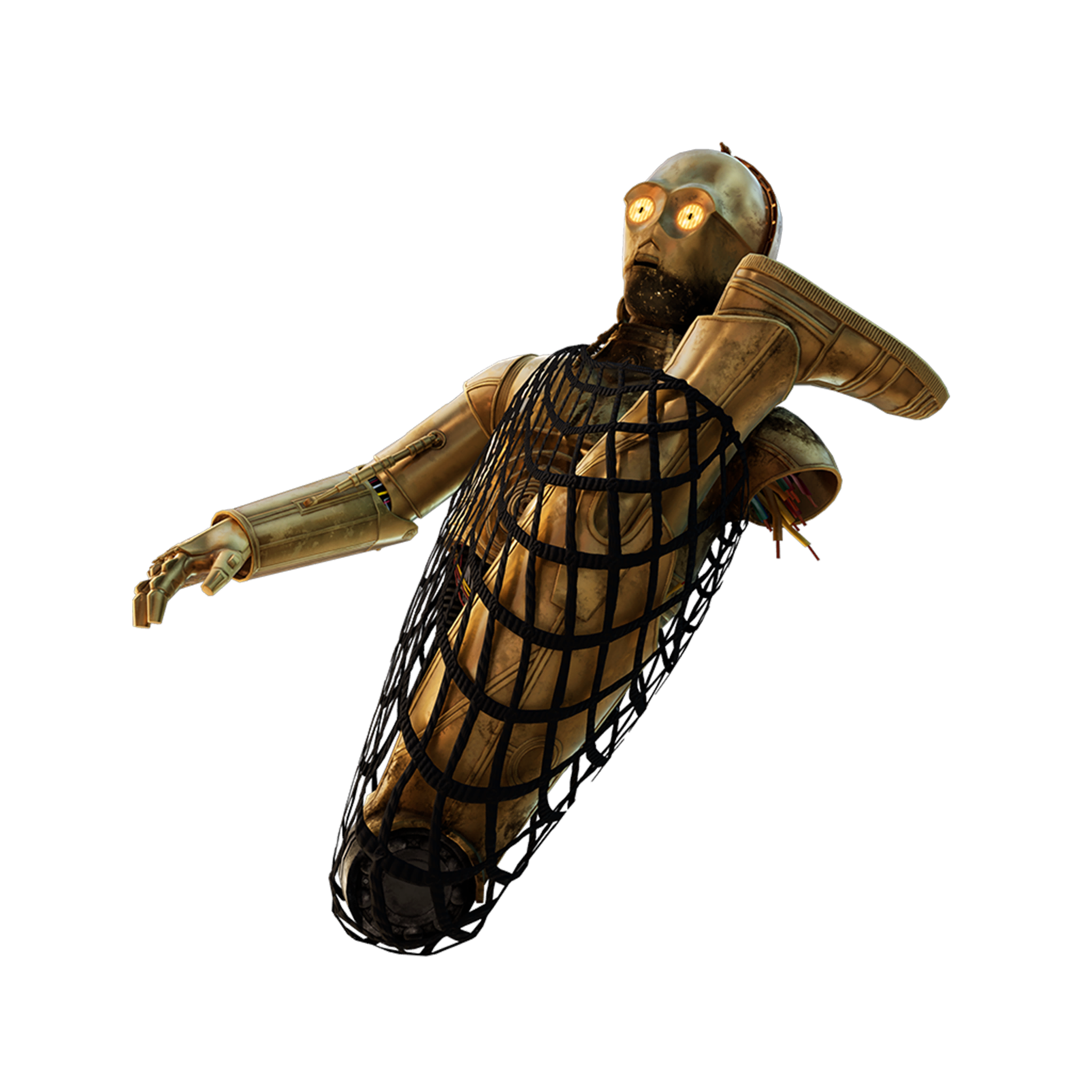 Разобранный C-3PO