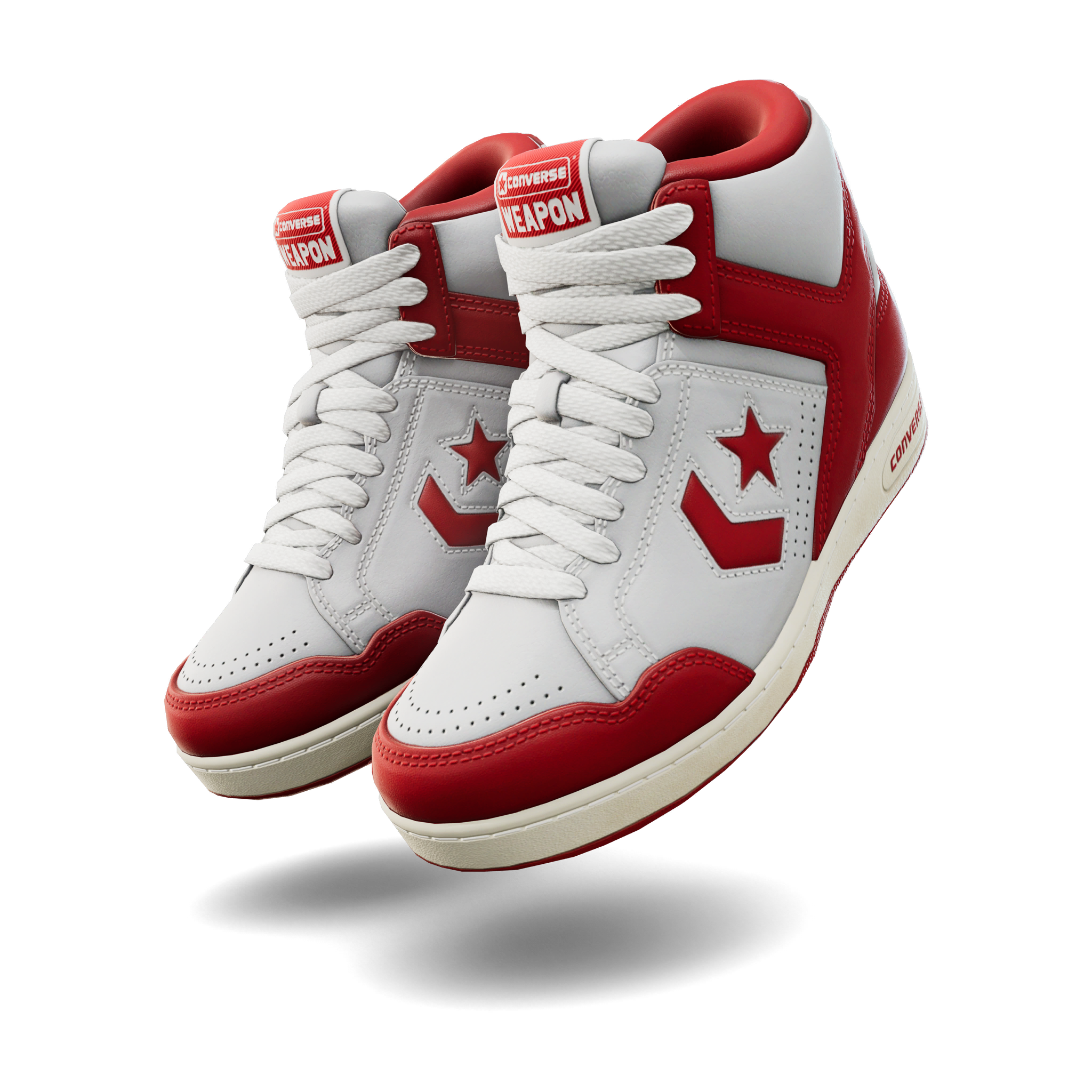 Converse Weapon Mid 'Red/White'