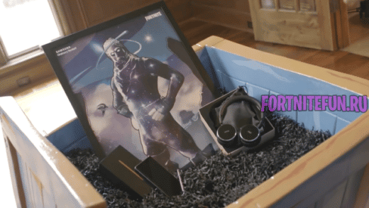 Ninja распаковка Galaxy Skin