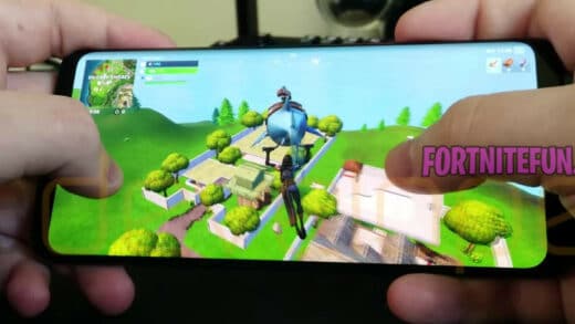 Геймплей fortnite mobile