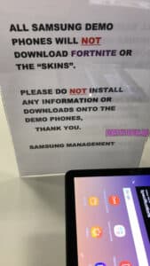 samsung 169x300 - Samsung пытается остановить игроков от загрузки Fortnite на демо-телефонах