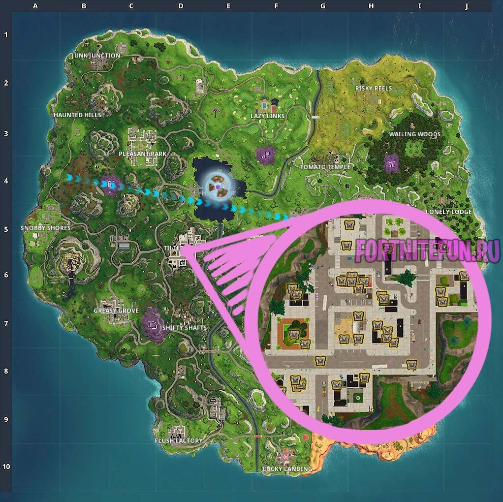 сундуки в брошенных башнях