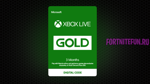 3monthsxblg - 3 месяца Xbox Live Gold + 1000 В-баксов