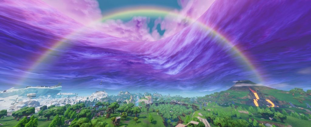 радуга фортнайт