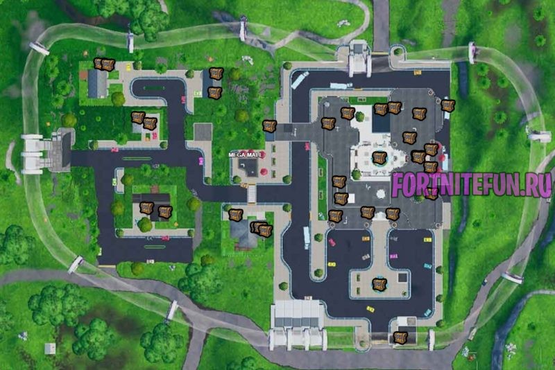 Карта сундуков Гигантский Гипермаркет