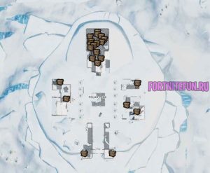 Полярный пик карта сундуков