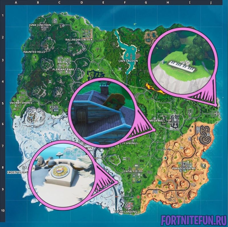 Посетите огромный телефон, большое пианино и гигантский трофей рыбы