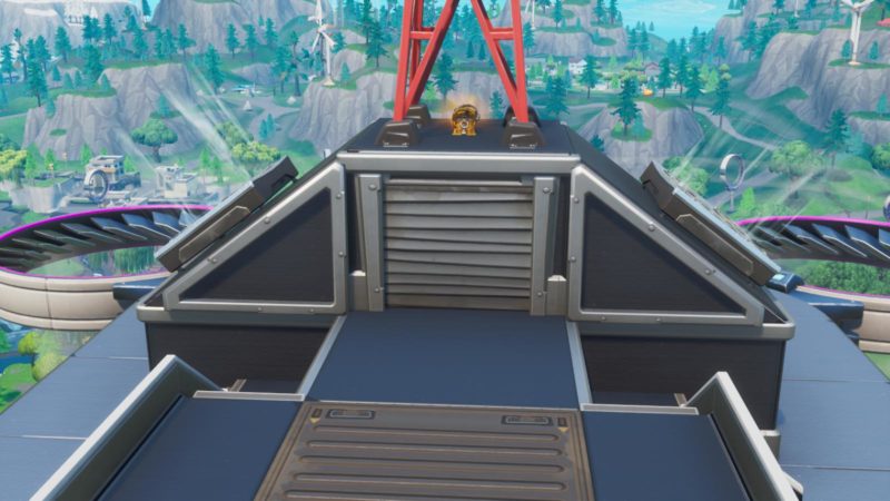 Можно получить, надев экипировку Вендетты и прилетев на самую северную воздушную платформу (плата криптографии 38)