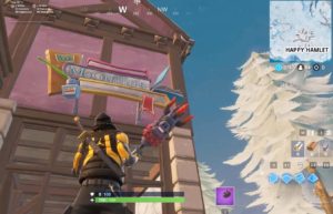 Чтобы получить ее, летите в Праздничный поселок, в северо-западную точку локации относительно карты.