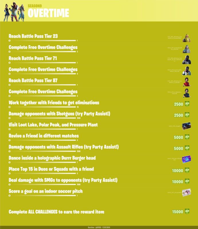 Все скины и многое другое, найденное в обновлении v9.40