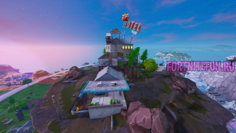 Парящий остров и Куб снова в Фортнайт!