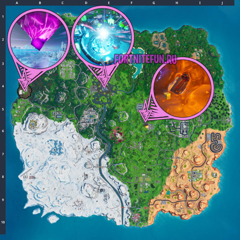 Дотроньтесь до гигантского светящегося куба, войдите в разлом над Подлым прудом и найдите посадочный модуль внутри метеорита