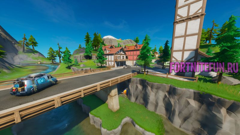 Горный Городок (Misty Meadows) - локация фортнайт