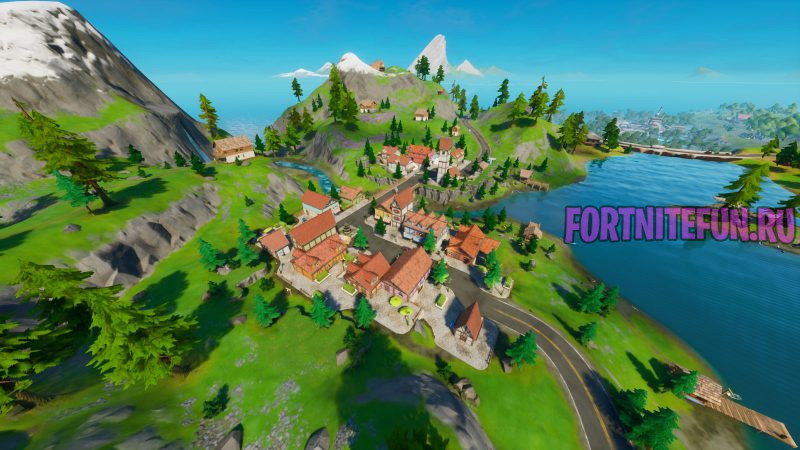 Горный Городок (Misty Meadows) - локация фортнайт