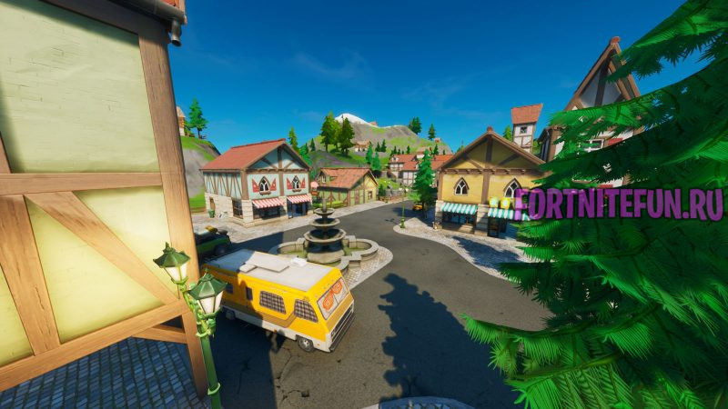 Горный Городок (Misty Meadows) - локация фортнайт
