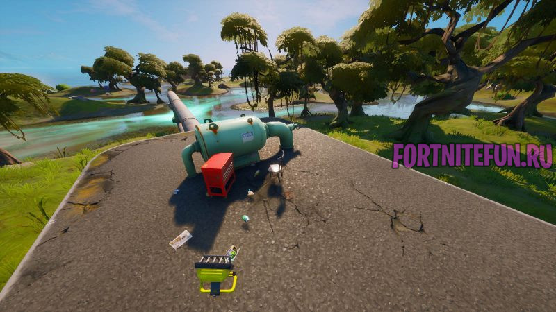 Локация Нектарная низина Фортнайт