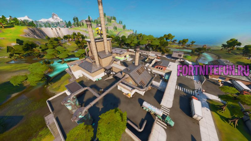 Локация Нектарная низина Фортнайт