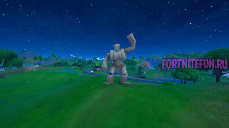 соломенное чучело фортнайт
