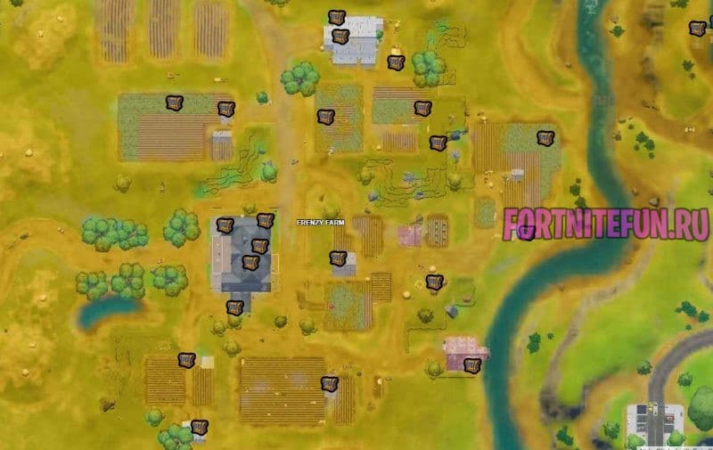 Фатальная ферма карта сундуков