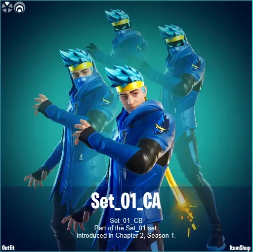 Скин ниндзя фортнайт