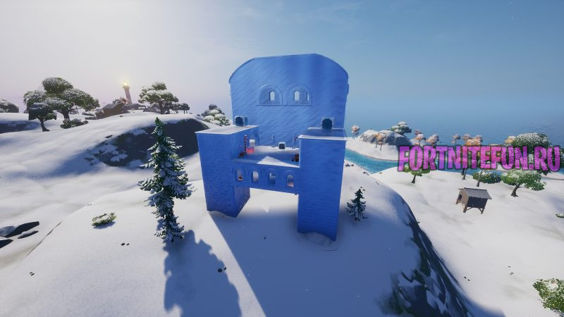 Ледяной трон фортнайт