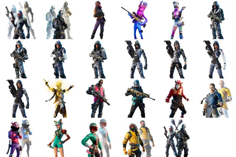 Сливы фортнайт 2 — Все скины и многое другое, найденное в обновлении v11.40