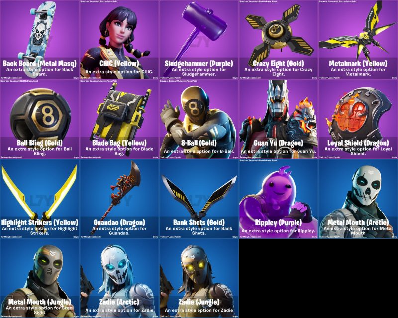 Сливы фортнайт 2 — Все скины и многое другое, найденное в обновлении v11.40