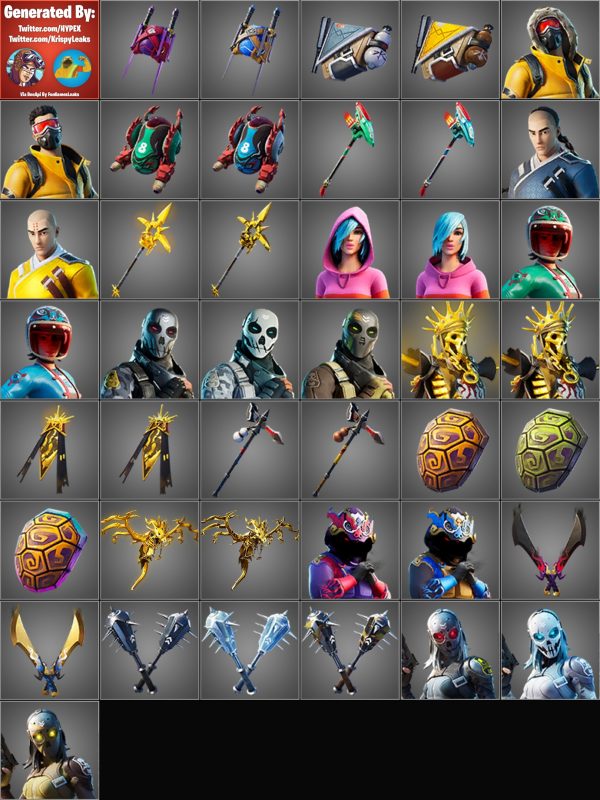 Сливы фортнайт 2 — Все скины и многое другое, найденное в обновлении v11.40