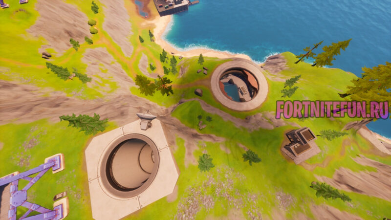 локация Грот фортнайт