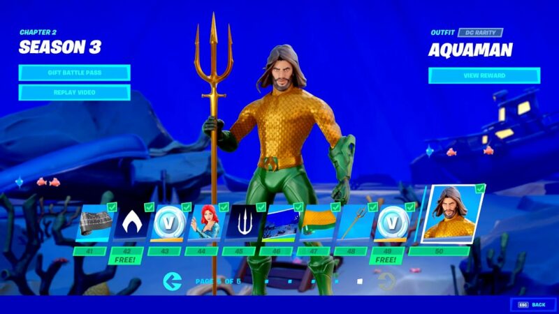 Боевой пропуск 3 сезона 2 главы фортнайт