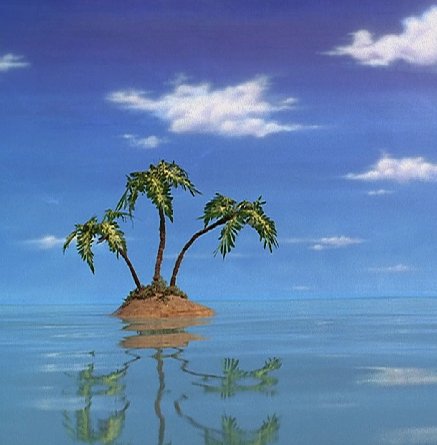 остров из мультика спантч-боб