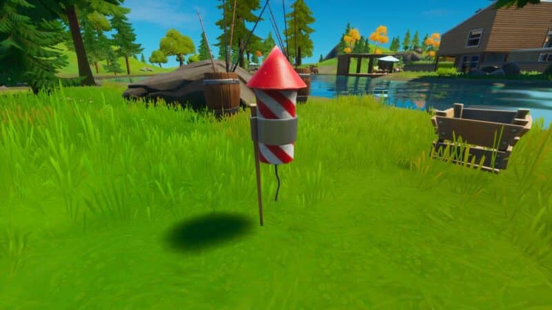 Запускайте фейерверки на Одиноком озере