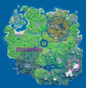 где находится приют коллекционера в фортнайт