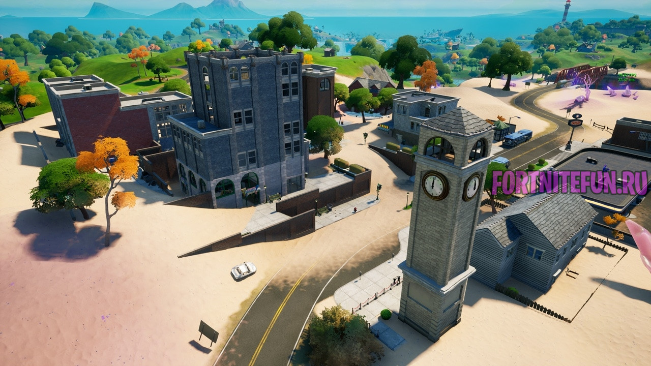 Локация Колкие Башни Salty Towers фортнайт 2 - Колкие Башни (Salty Towers)
