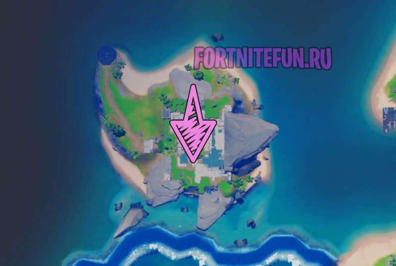 Найдите бескарскую сталь в желудке акулы / Испытание Мандалорца в фортнайт