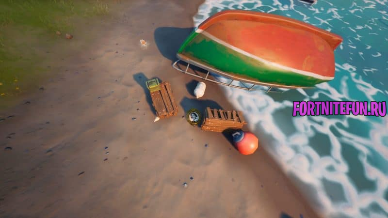 Найдите семейный портрет на месте кораблекрушения