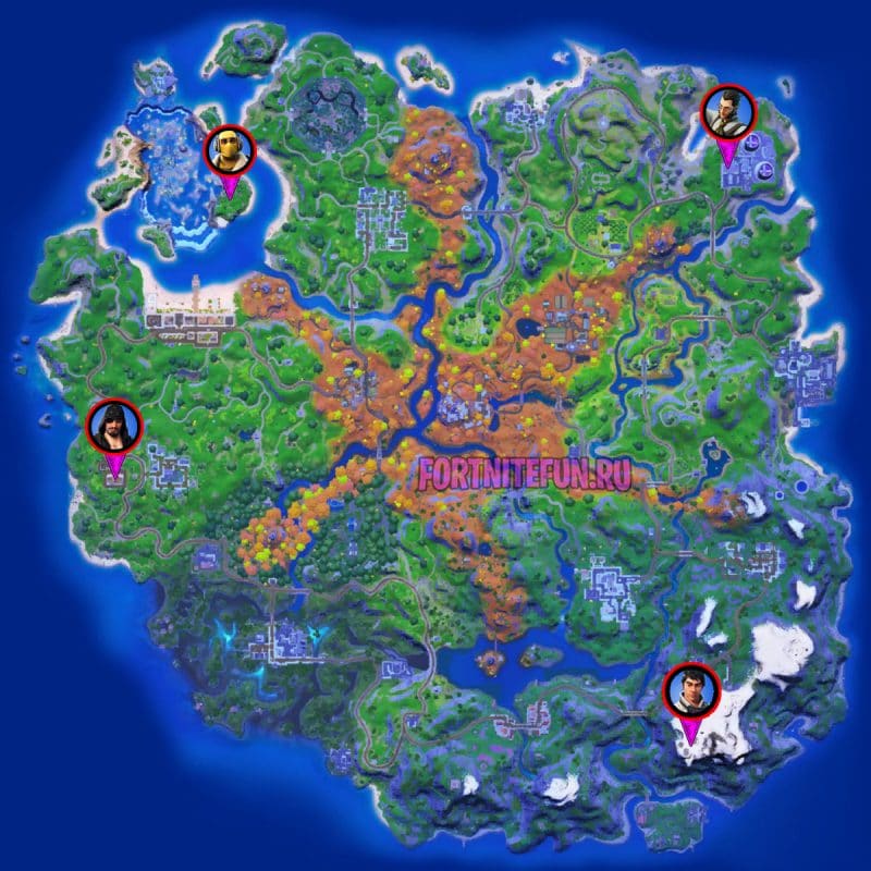 боссы 16 сезона фортнайт