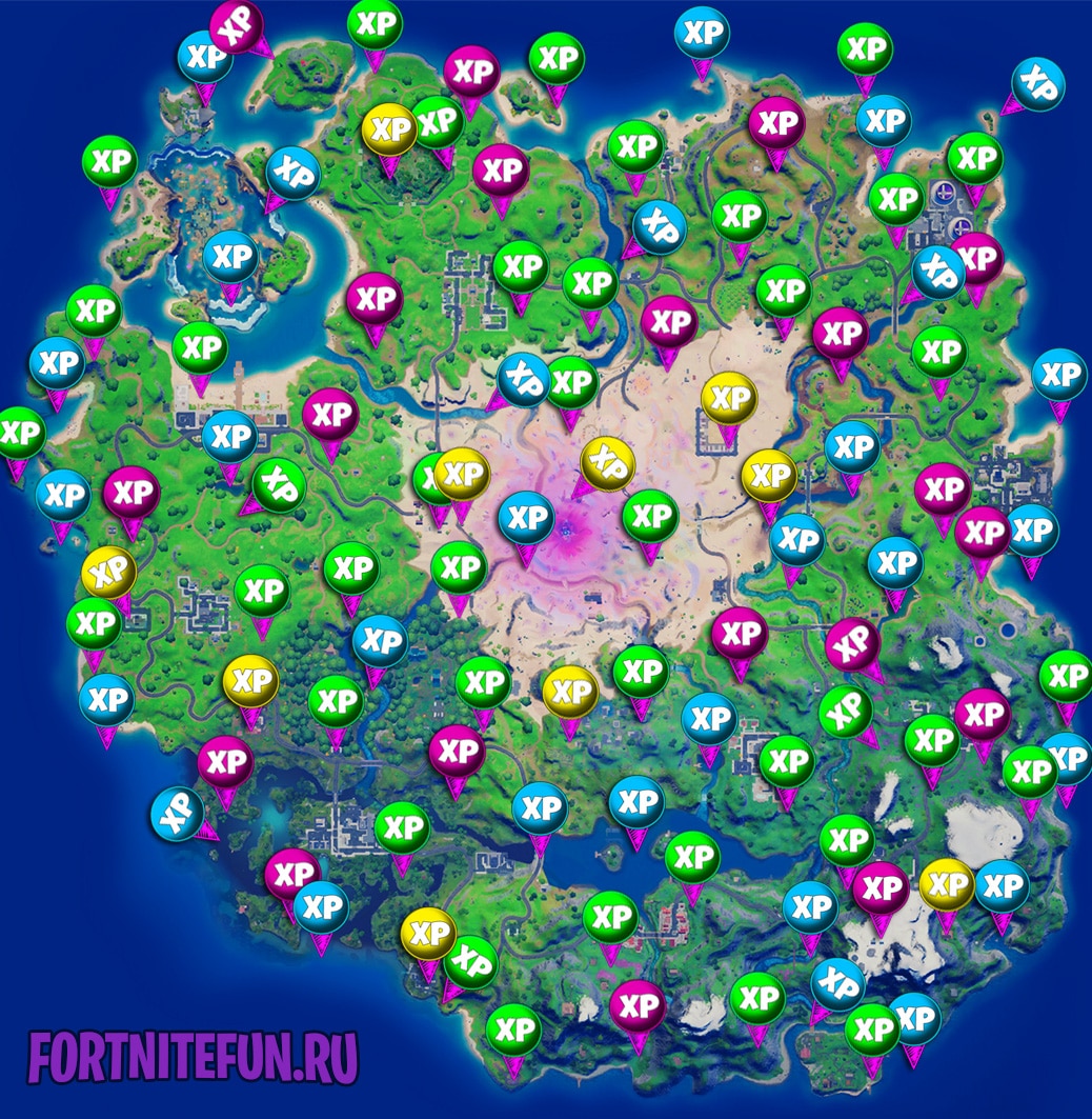 Монеты опыта фортнайт (+16 неделя) — 15 сезон - Фортнайт (Fortnite)