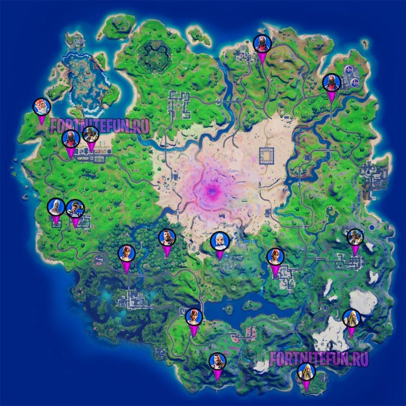 Получите данные от персонажа