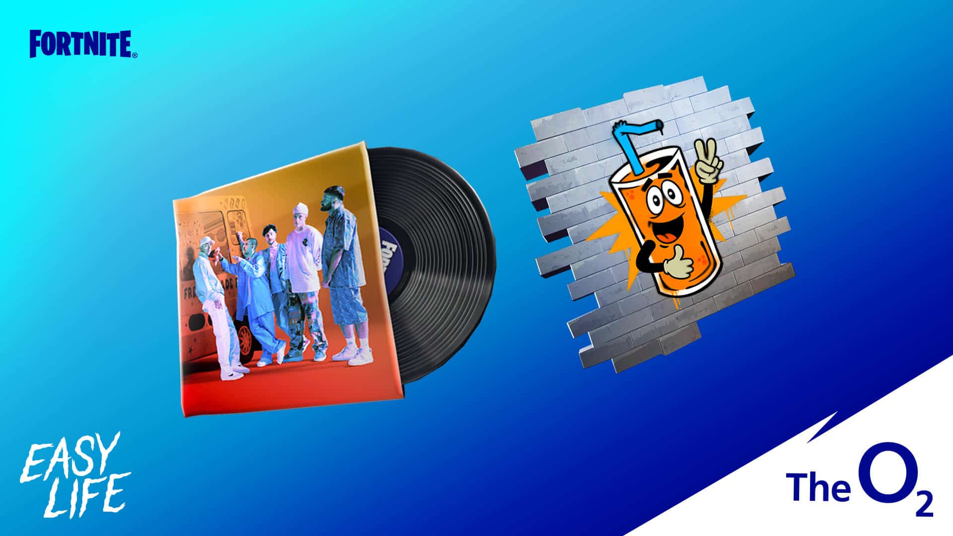 Как получить бесплатную музыку и граффити в фортнайт Событие easy life от O2 8 - Как получить бесплатную музыку и граффити в фортнайт / Событие easy life от O2
