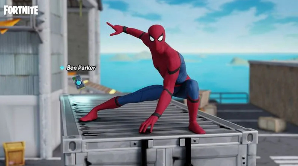 человек паук в фортнайт концепт - Человек-паук и его суперспособность могут вправду попасть в фортнайт