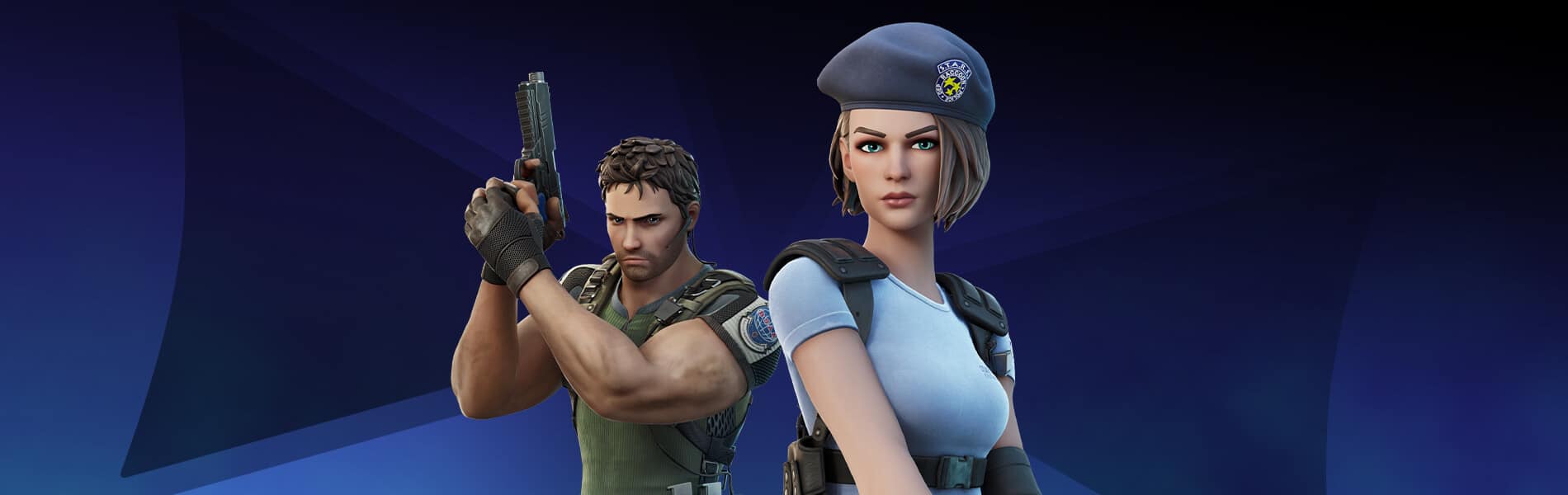 fortnite chris redfield and jill valentine 1900x600 62f9c1161b9f - В фортнайт появились предметы из игры Resident Evil